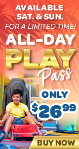 Daytona Lagoon November Play Pass & Jan Fun Pass